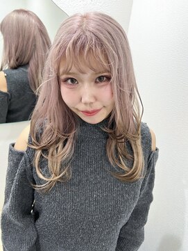 ニーム 栄(nimes) lavender beige color