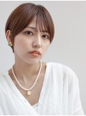 20代30代40代『大人かわいい丸みマッシュショート』Ash清瀬店