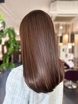 サラジュ 西宮北口店(SARAJU) 【山本寛絵担当】髪質改善ストレート艶セミディ
