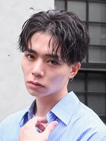 フィフス 大分(fifth)&nbsp;大分フェザーパーマスパイラルパーマメンズカットセンターパート