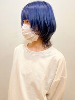 ラパンセ ブルー(LA PENSEE BLEU)&nbsp;ショートウルフ×ハイトーン