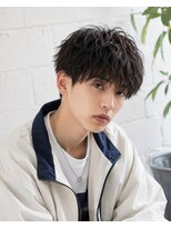 MEN's Baguz MEN'Sカット/ MEN'Sパーマ/ MEN'Sカラー 韓国マッシュ×ニュアンスパーマ束感レイヤー