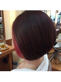 前下がりボブ☆