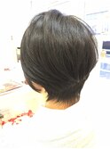 ナチュラルショートボブ