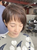 ルーファス 恵比寿 渋谷(Ruufus)&nbsp;大人のオン眉カットオシャレショート【Ruufus恵比寿渋谷】