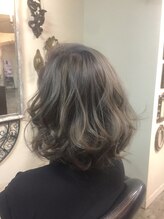 ヘアー ラウンジ アート(HAIR LOUNGE ART) ゆるふわウェーブボブ