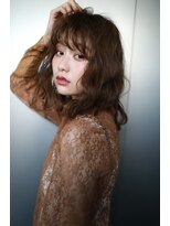 ルタ(LuTa by siesta＆LiCO) LuTa吉祥寺☆レイヤー外ハネミディ×シアーベージュ