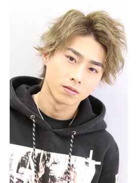 メンズ ソース 梅田(MEN'S SOURCE) 【SOURCE】センタードライブショート