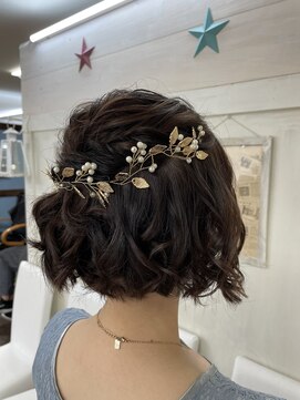 アローヘアー 浜松町店(Arrow Hair) ハーフアップ