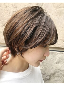 ルームバイシー 新宿(Loom. by Sea) 横顔美人ショートボブスタイル【杉野ちひろ】