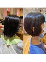 アヴァンス 天王寺店(AVANCE.)&nbsp;印象の違い×小顔ショート