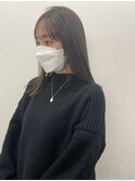 切りっぱなしロング