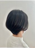20代30代40代前下がりストレート大人ボブリップライン
