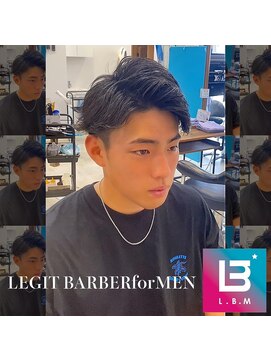 レジット メンズ ヘアサロン(LEGIT MEN's HAIR SALON) アップバングショート
