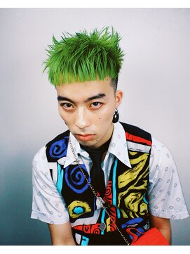 オンザ(ONTHE) 『パンキッシュショート×ねおんぐりーん』