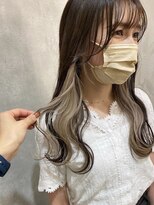 ラ ブレス 梅田茶屋町(LaBless)&nbsp;シルバーアッシュ/インナーカラー/LaBless/mahiro