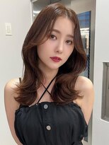 ベレーザシェルト(Beleza scelto)&nbsp;4514アッシュブラック髪質改善レイヤーロング艶髪ワンホンヘア