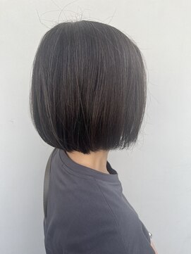 ストリームファースト(Stream1st) アッシュグレー×ナチュラルボブ