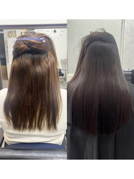 シンズ 銀座(sins) 他店で縮毛矯正失敗、sinsに通って3年で美髪復活!