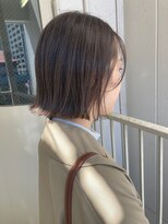 ロカ(roka) あご下1センチ 結べるボブ 外ハネボブ ベージュ