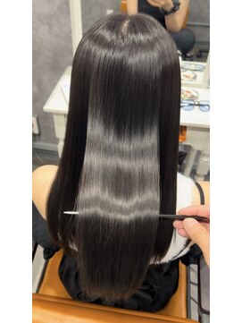 ナナシ(nanac) 癖毛、切れ毛が無くなる髪質改善トリートメント&カラー