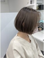 オル('olu)&nbsp;ブリーチ無しミニボブベージュ