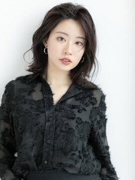 マカロン 宇都宮店(macaron) 前髪/アンブレラカラー/こなれミディ/ウェーブパーマ/宇都宮18