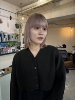 ピノ(pino.)&nbsp;ピンクベージュハイトーンデザインカラーケアブリーチ