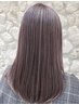★New★ ブリーチ毛にも対応◎【酸性ストレート】＋カット ￥18000