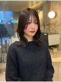 韓国風くびれヘア［レイヤーカット/グレージュ/髪質改善］仙台