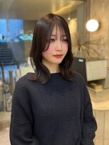 ハローバイシー 仙台(Hello by Sea)&nbsp;韓国風くびれヘア［レイヤーカット/グレージュ/髪質改善］仙台