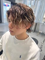 メンズサロン キング 高槻店(Men’s salon K!ng)&nbsp;波巻きツイストスパイラルパーマ/フェザーパーマ/眉毛/メンズ