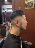 MEN'Sスキンフェードカットスタイルメンズバーバーカット