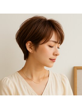 スープレックス ヘアーデザイン(SOUPREX HAIR DESIGN) 美フォルム大人ショート 20代 30代 40代 50代 60代 髪質改善
