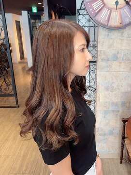 インデペンデンス(independence) 艶髪×秋色キャメルブラウン