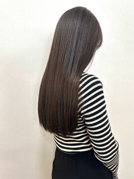 ラシアヘアー(LASIA HAIR) 【LASIA大分/牧駅徒歩5分】上品ブラウン/ナチュラルストレート