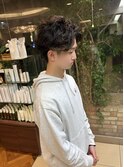 韓国風プードルパーマ