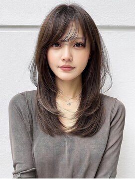 アンドレイ 表参道(andrey) 着物ヘア/大人ガーリー/ダークアッシュ/似合わせカット/表参道