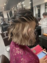 アソビ 表参道(ASOBI) インナーホワイト アレンジスタイル 学割U24