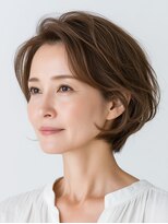 ビフィーノ リルネ(Bifino Rilune)&nbsp;クラゲヘアー/小顔/ココアベージュ/オリーブグレー/川西