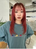 ロングレイヤー×ハイトーンカラー