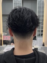 ロンドポレール 北千住(Lond polaire)&nbsp;men's/メンズ/刈り上げセンターパート/リバースセンターパート