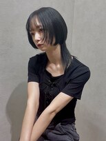 スール(seul) ボブウルフ×ブルーブラック