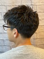 グレイスフルバーバー 赤坂見附店 アップバングツーブロック