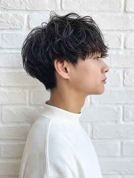 ルシード スタイル リコット(Lucido Style Ricotto) 絶壁解消シャドウパーマボリュームメンズパーマハチ張り