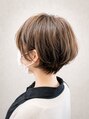 フィーユ 北上店(FEYU)&nbsp;◎大人ショートボブ×透明感カラー[北上/北上市/ショート/ボブ]