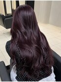 ★透明感ラベンダーカラー ラベンダーピンク レイヤーカット