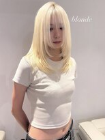 ベレーザ 渋谷(BELEZA)&nbsp;抜きっぱなしブロンド×レイヤーカット