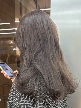 パークレーン アイス イヴェン(park lane ICI yeven) ブリーチなしダブルカラーオリーブベージュグレージュ夏秋カラー