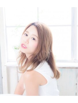 ネオリーブシェリエ 浅草店(Neolive cherie) 軽めレイヤースタイル